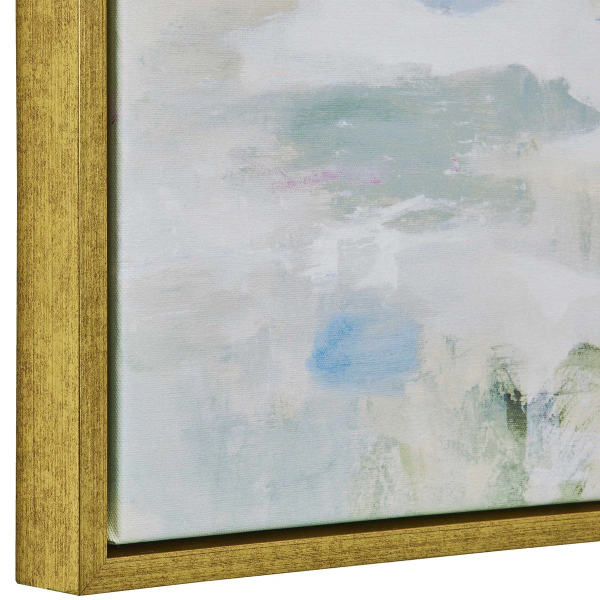 Uttermost Abstract Reflections Green and Blue Framed Canvas - Image 4