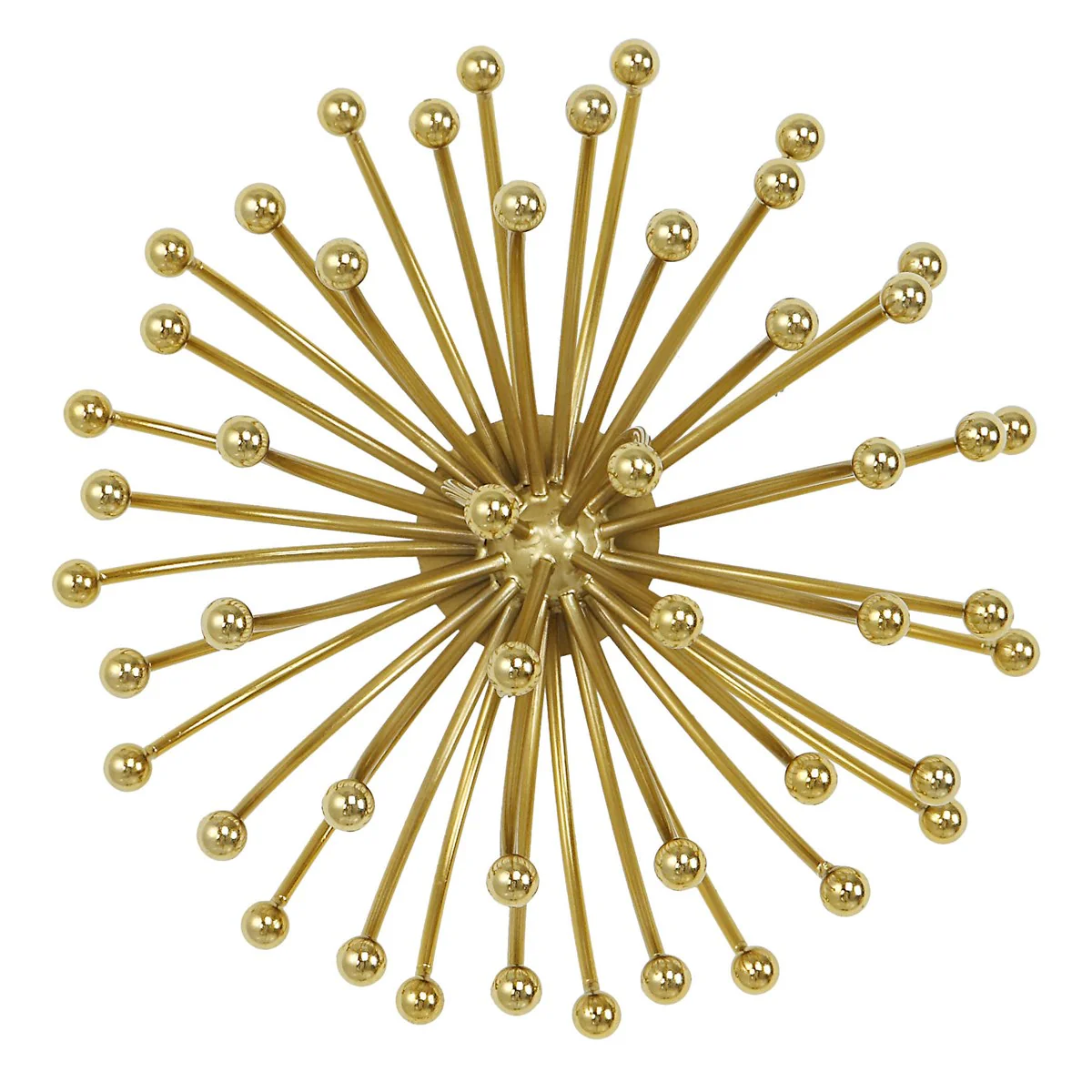 Uttermost Aga Plated Gold Set of 3 Metal Wall Decor - Image 5