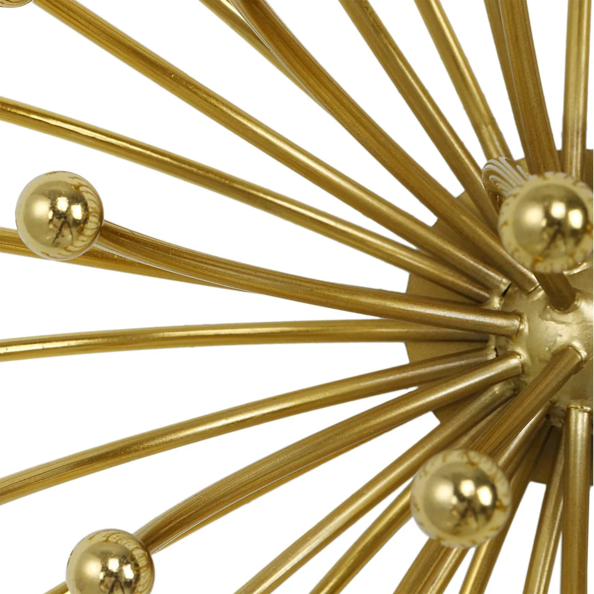 Uttermost Aga Plated Gold Set of 3 Metal Wall Decor - Image 6