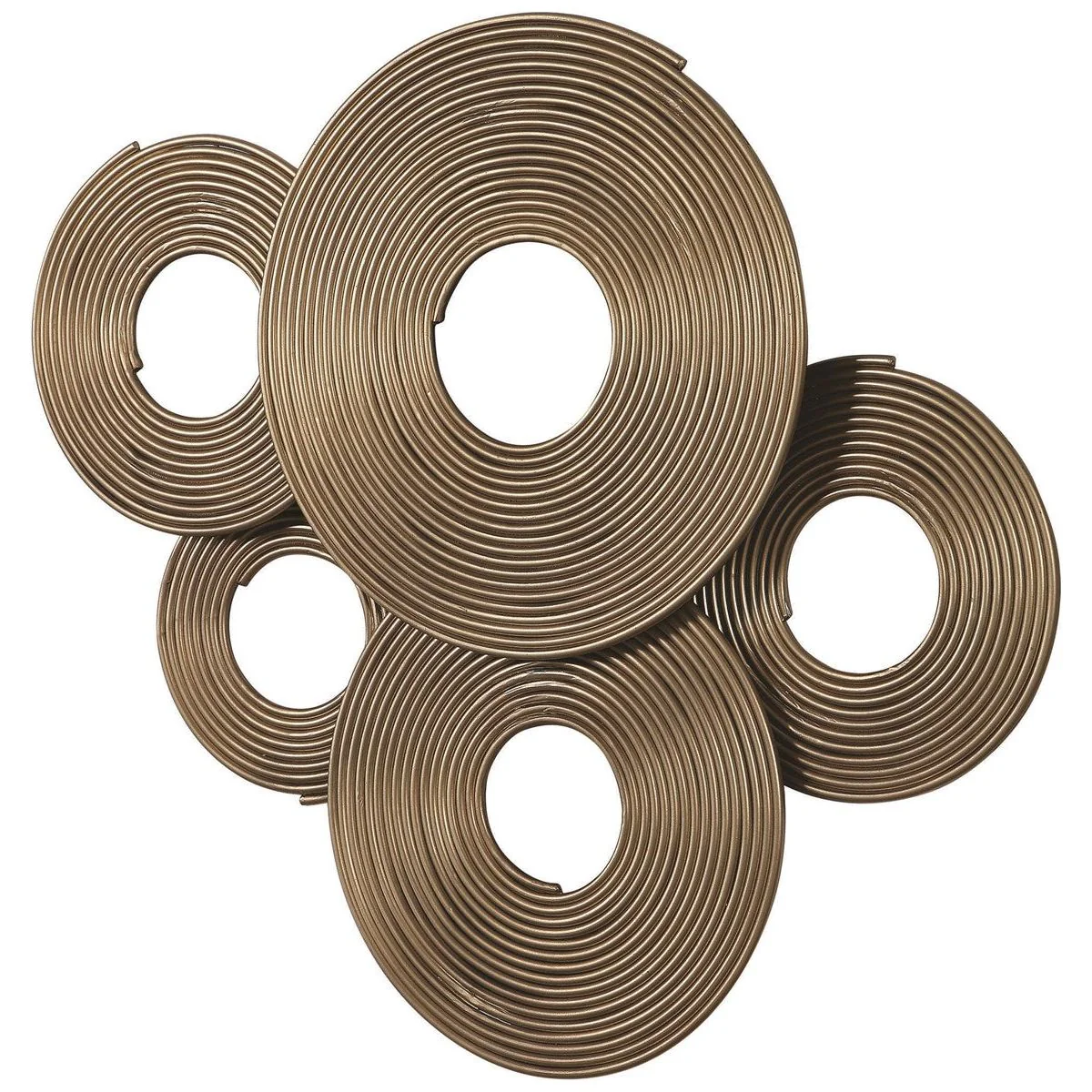 Uttermost Ahmet Soft Gold Iron Rings Metal Wall Decor - Image 4