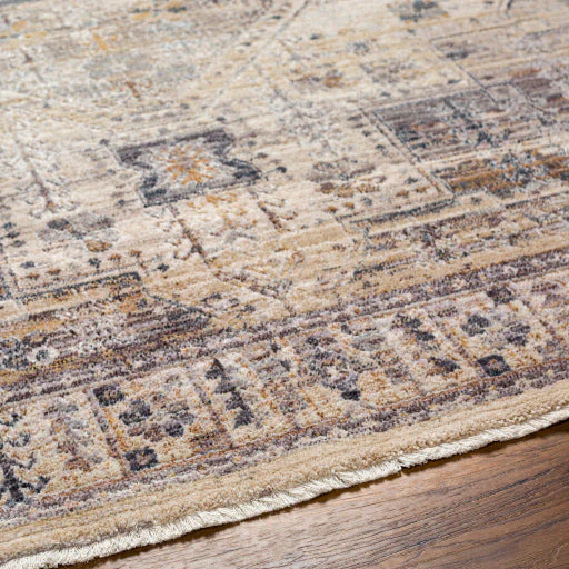 Surya Rugs Aida Collection Beige, Gray, Tan, Ivory, Deep Teal & Charcoal Area Rug AAD-2307 - Image 5