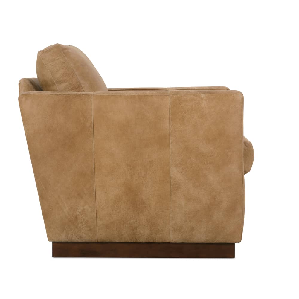 Rowe Furniture Allie Leather Swivel Chair ~ Available To Custom Order In All Leathers - Image 3