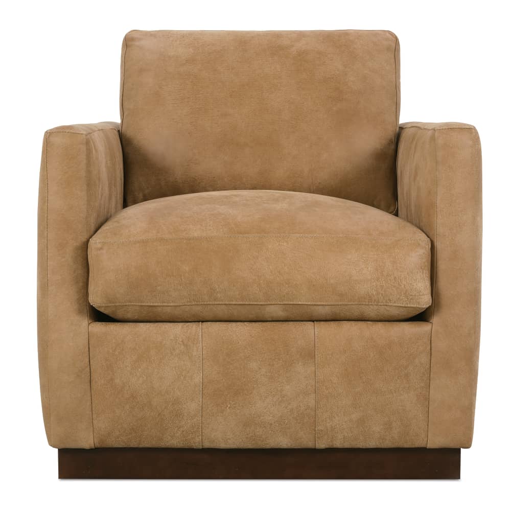 Rowe Furniture Allie Leather Swivel Chair ~ Available To Custom Order In All Leathers - Image 4