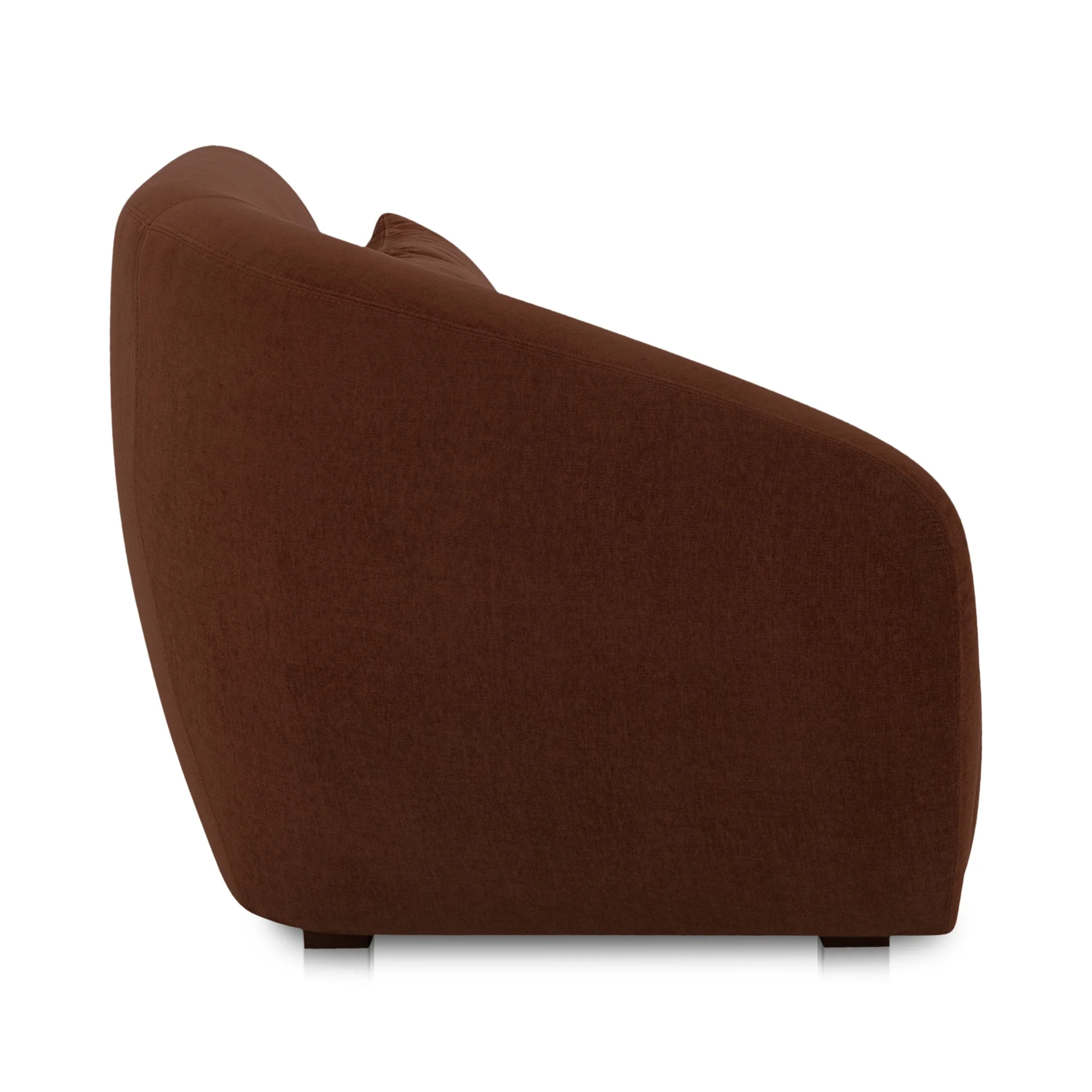 Moe's Home Collection Amelia Chestnut Left Arm Facing Chair - Image 3