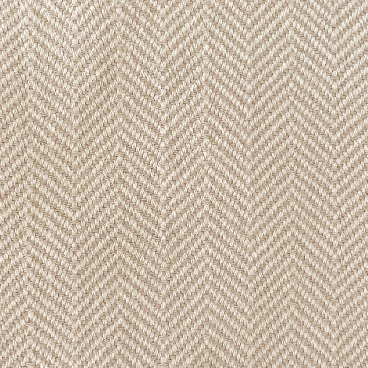 Anaya Home Beige Turkish Cotton Herringbone Throw With Tassels - Image 4