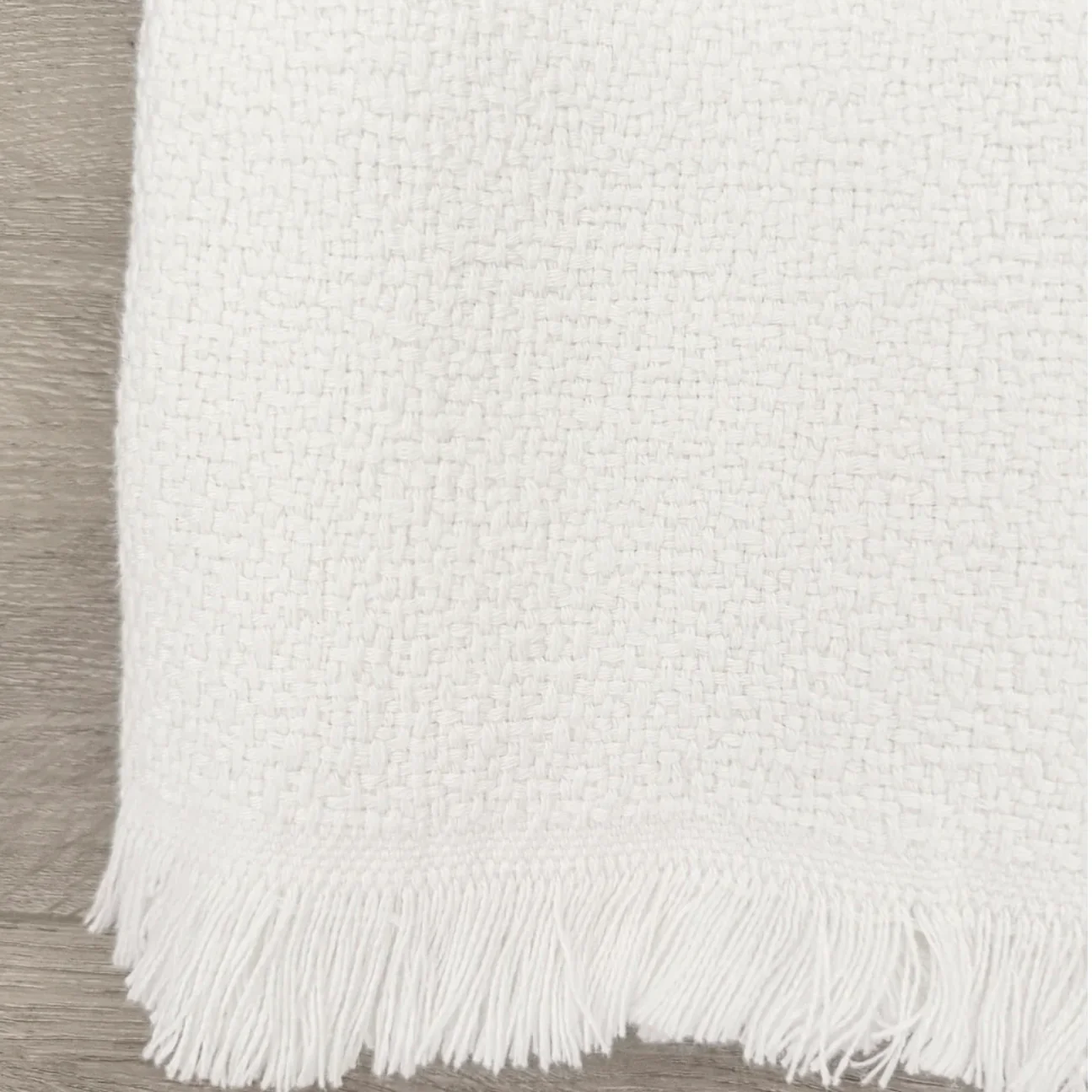 Anaya Home Blissful Bamboo White Throw  ~ DREAMY BEDDING SALE ~ Limited Quantity - Image 5