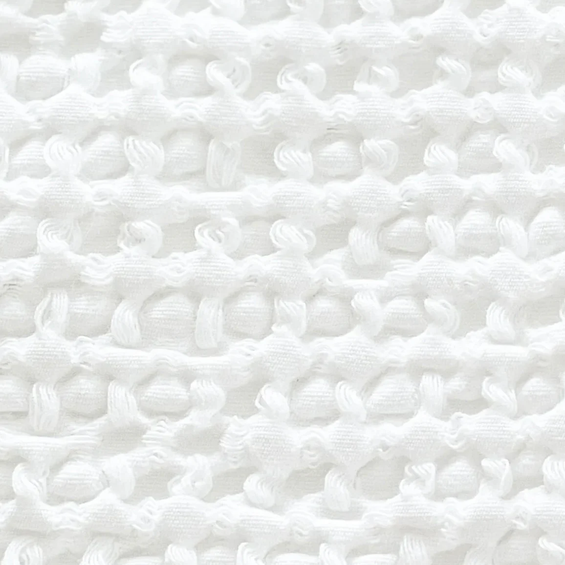 Anaya Home Cool Cotton White Waffle Weave Body Pillow With Down Alternative Insert ~ DREAMY BEDDING SALE ~ Limited Quantity - Image 3