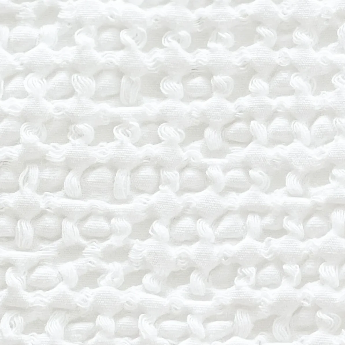 Anaya Home Cool Cotton White Waffle Weave Euro Pillow 26x26 With Down Insert ~DREAMY BEDDING SALE~ Limited Quantity - Image 4