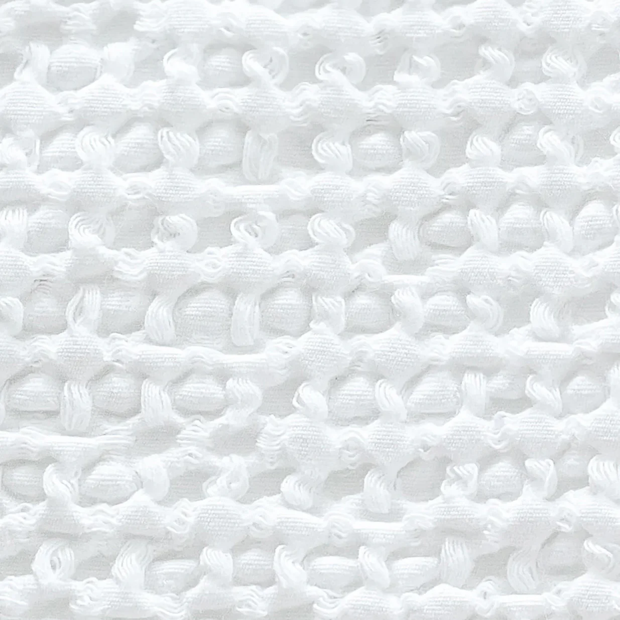 Anaya Home Cool Cotton White Waffle Weave Pillow 14x20 With Down Insert ~ DREAMY BEDDING SALE ~ Limited Quantity - Image 5
