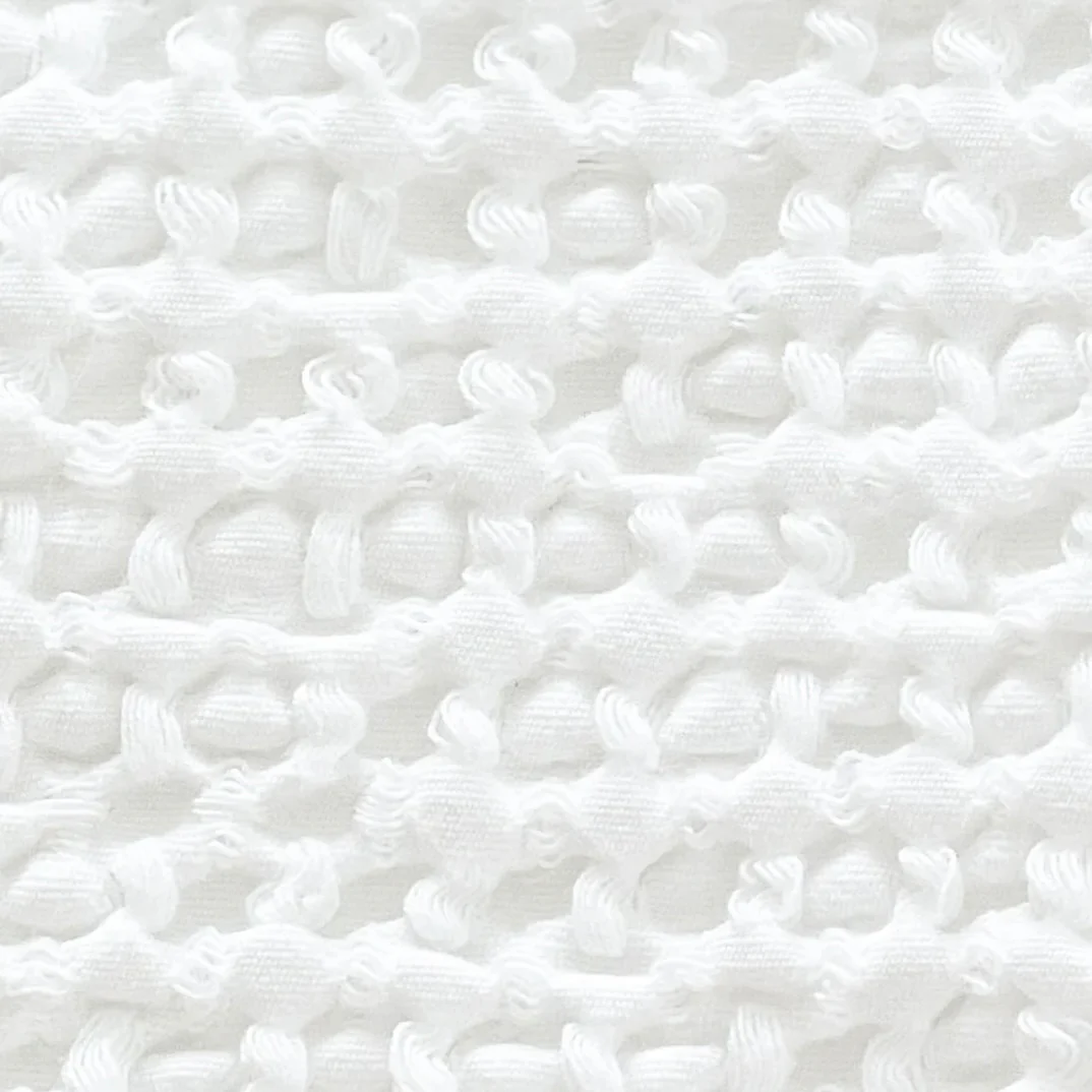 Anaya Home Cool Cotton White Waffle Weave Pillow 14x40 With Down Insert ~ DREAMY BEDDING SALE~ Limited Quantity - Image 3