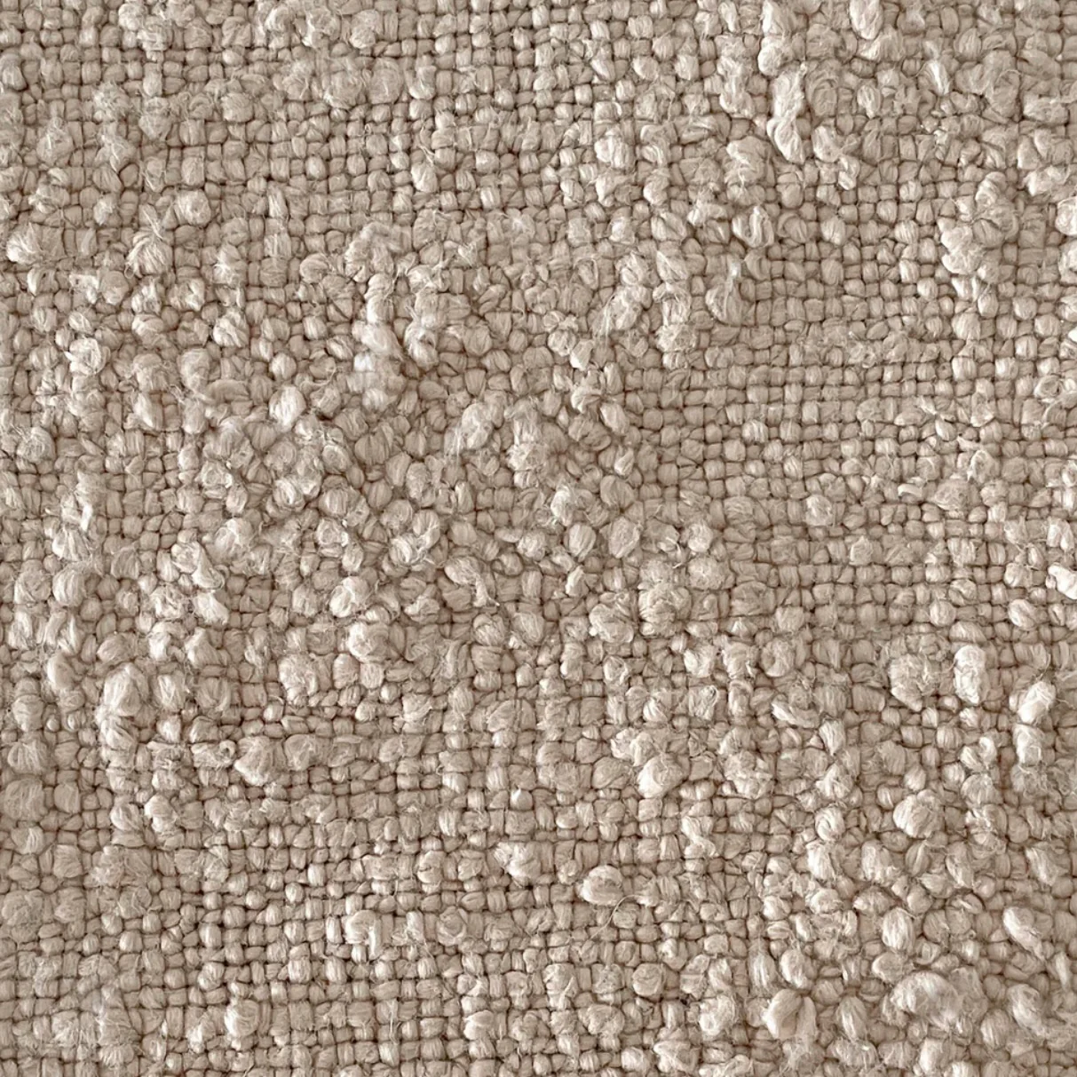 Anaya Home Cozy Cotton Beige Boucle Pillow 20x20 With Down Insert ~ DREAMY BEDDING SALE ~ Limited Quantity - Image 4