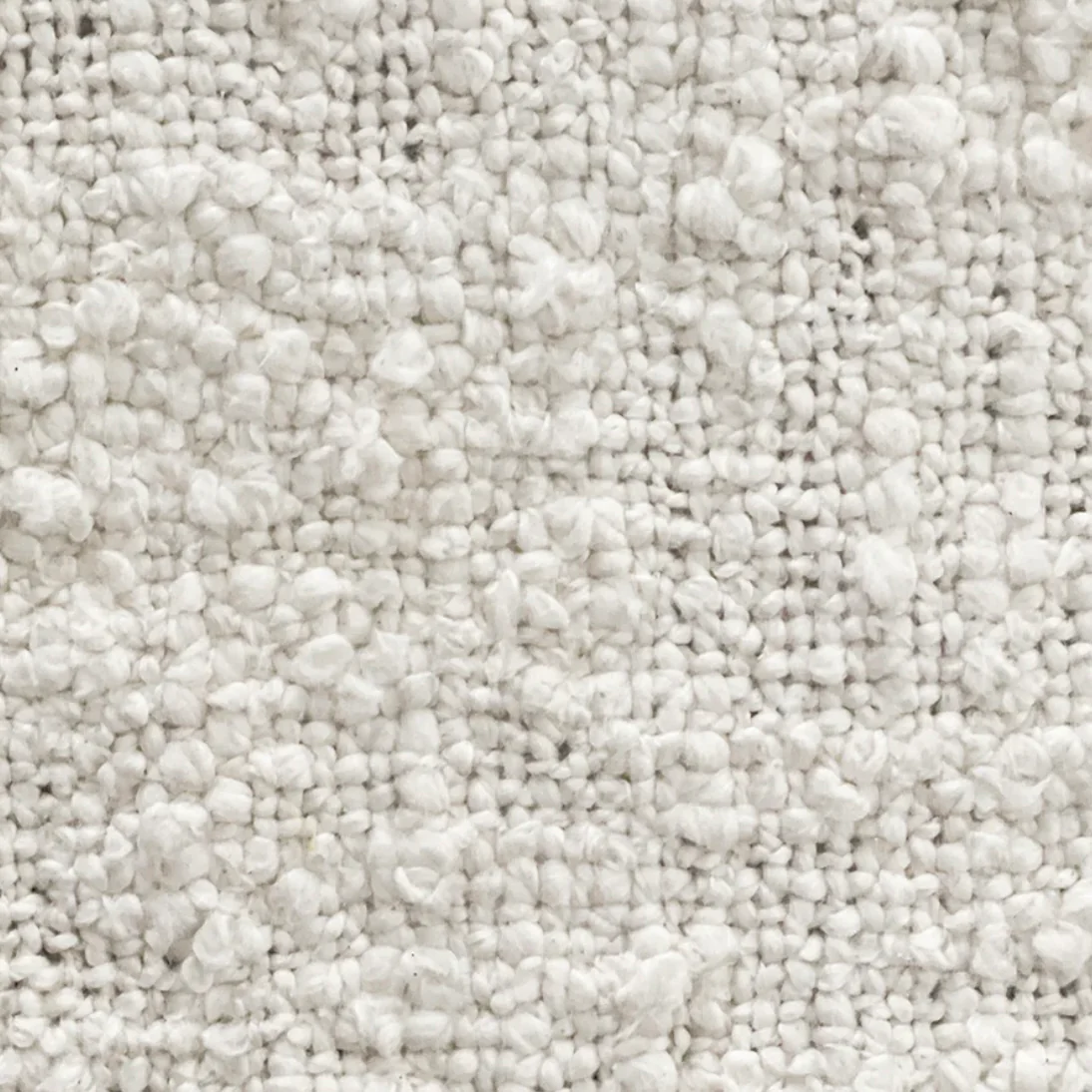 Anaya Home Cozy Cotton Ivory Boucle Throw With Fringe - Image 3