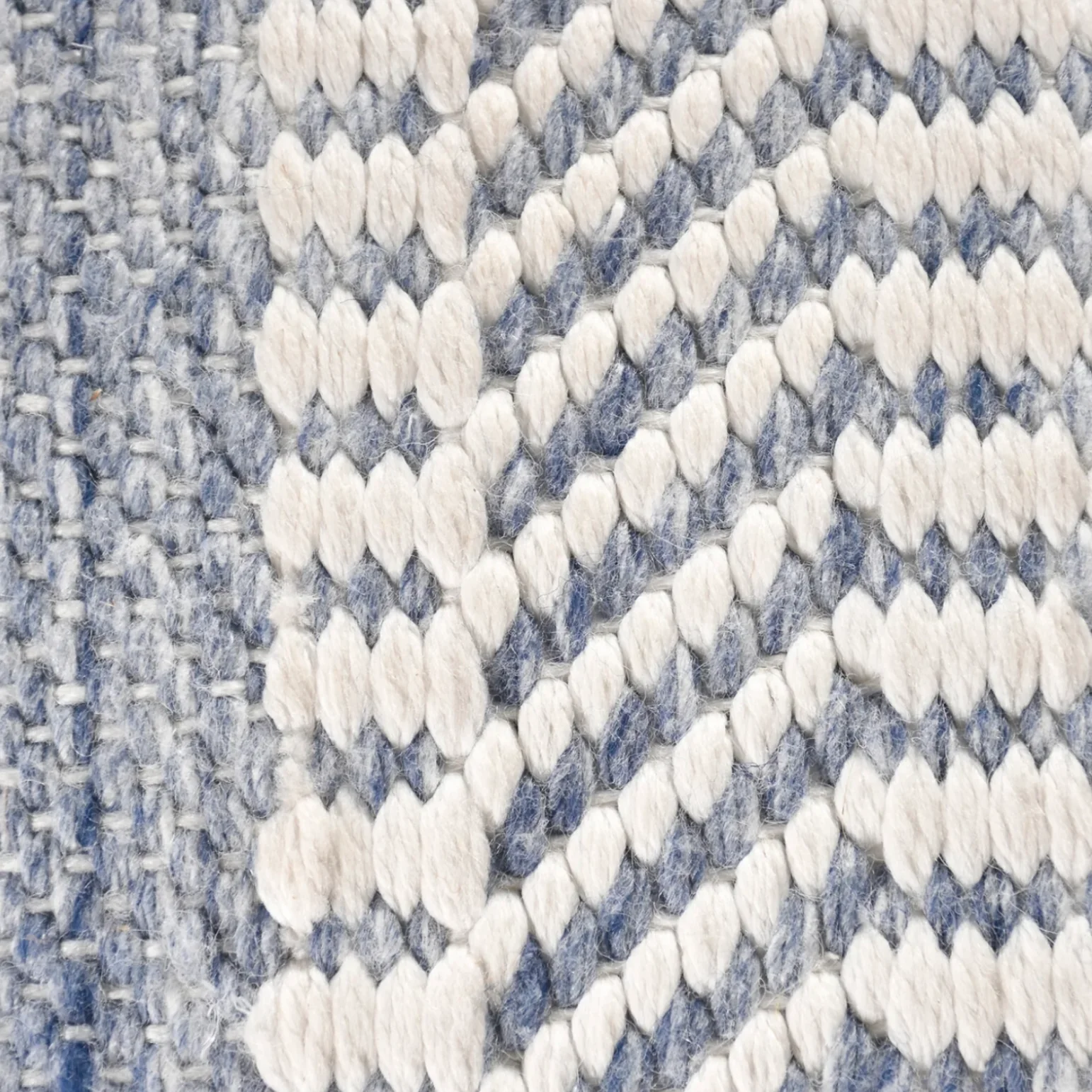 Anaya Home Seaside Stripe Handwoven Pillow 14x40 With Down Insert - Image 3