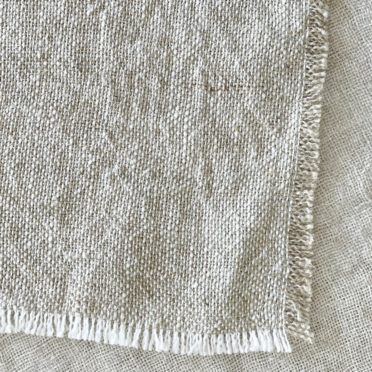 Anaya Home So Soft Linen Beige Table Runner ~ DREAMY BEDDING SALE ~ Limited Quantity - Image 6