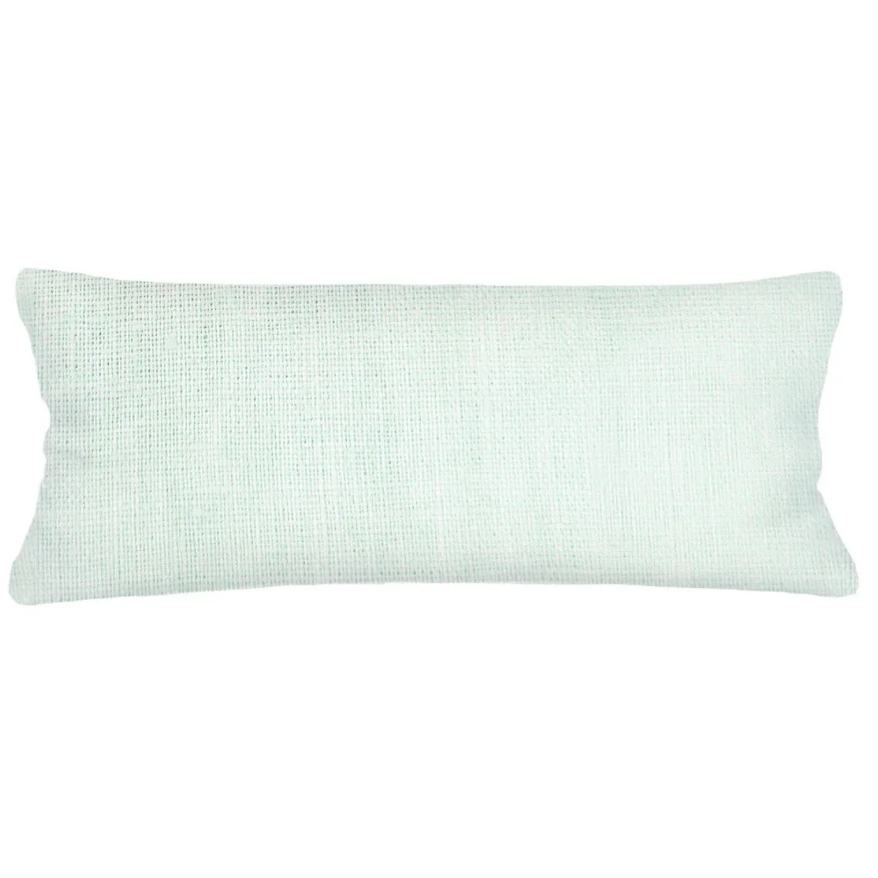 Anaya Home So Soft Linen Bright Aqua Body Pillow With Down Alternative Insert