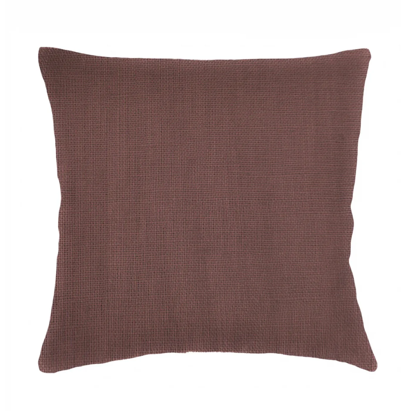 Anaya Home So Soft Linen Chestnut Brown Euro Pillow 26x26 With Down Insert