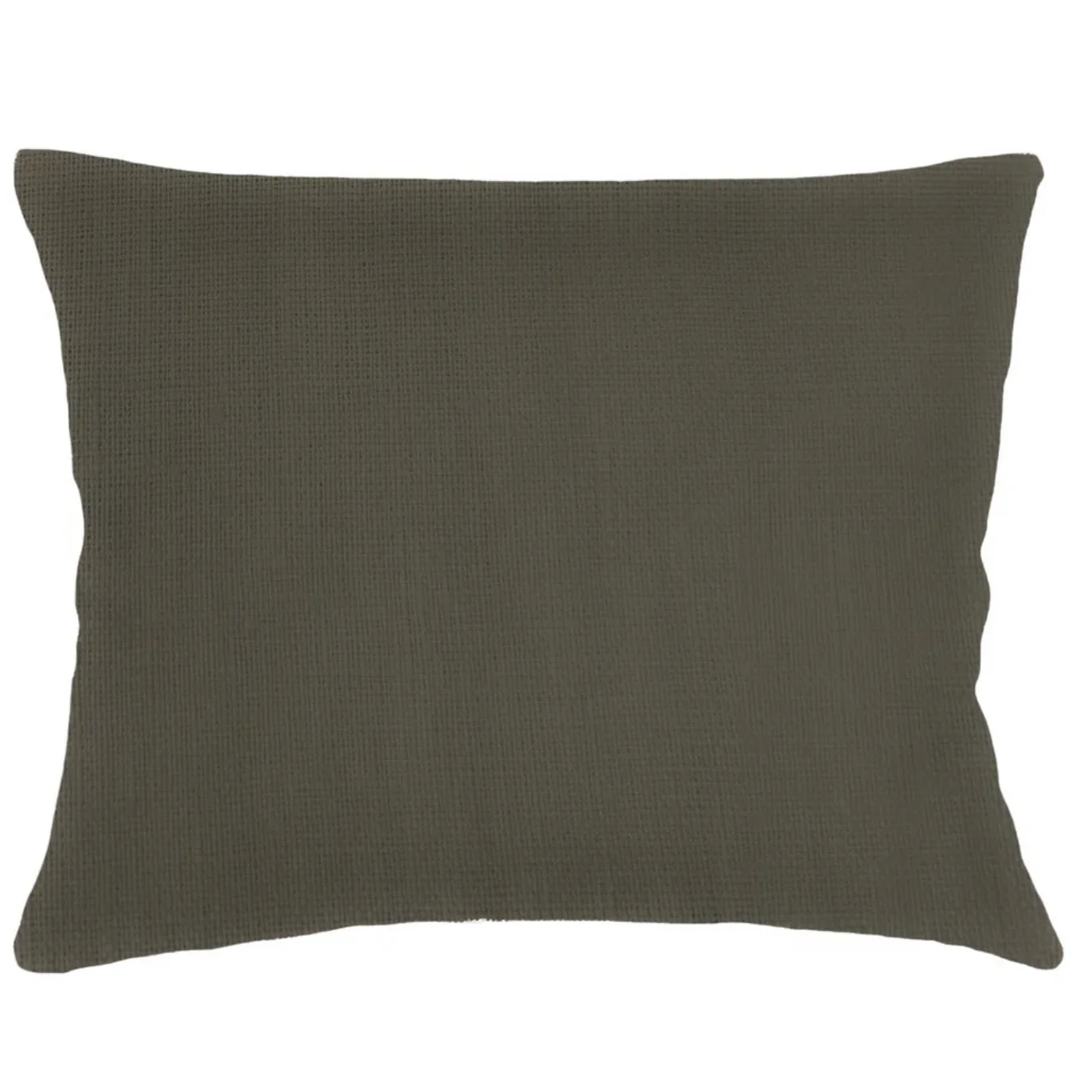 Anaya Home So Soft Linen Hunter Green Dutch Euro Pillow 28x36 With Down Insert