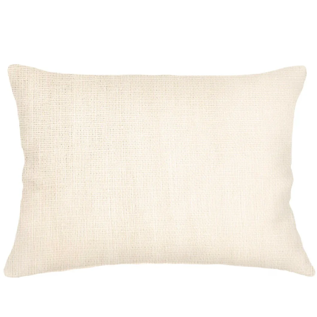 Anaya Home So Soft Linen Ivory Lumbar Pillow 14x20 With Down Insert ~ DREAMY BEDDING SALE ~ Limited Quantity