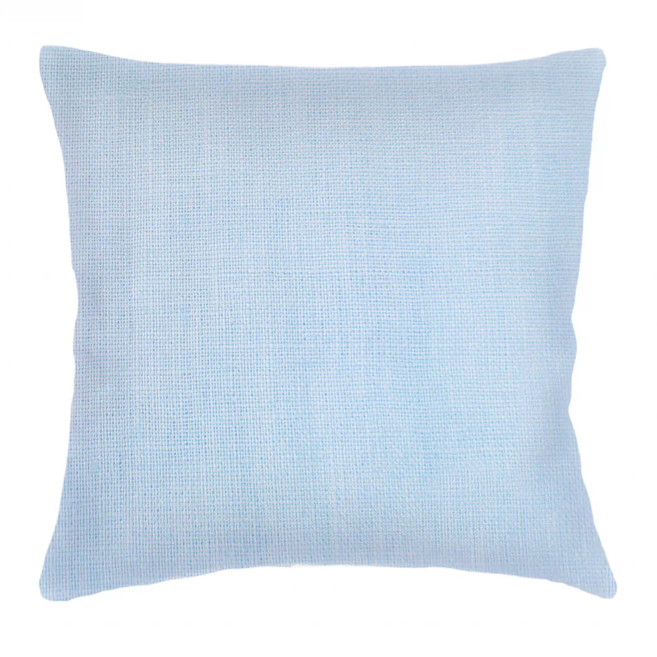 Anaya Home So Soft Linen Light Blue Dutch Euro Pillow 26 x26 With Down Insert