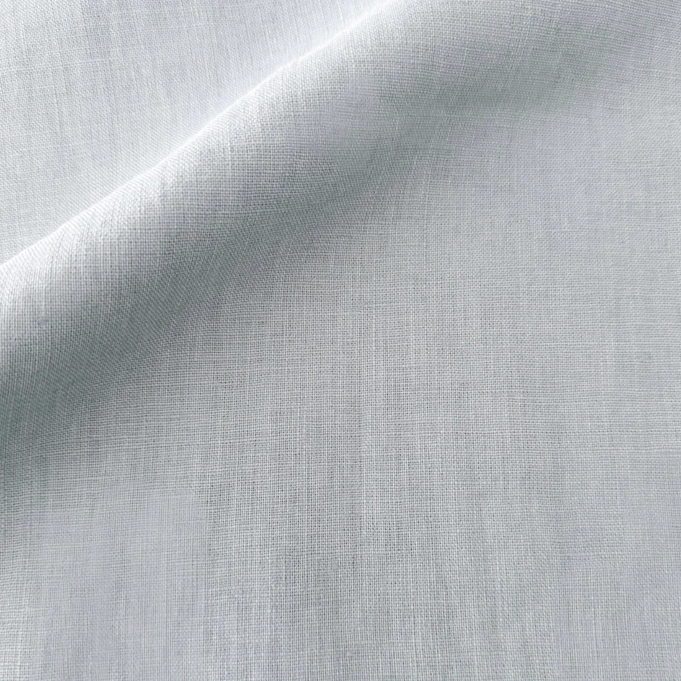 Anaya Home So Soft Linen Light Grey Euro Pillow 26x26 With Down Insert - Image 2