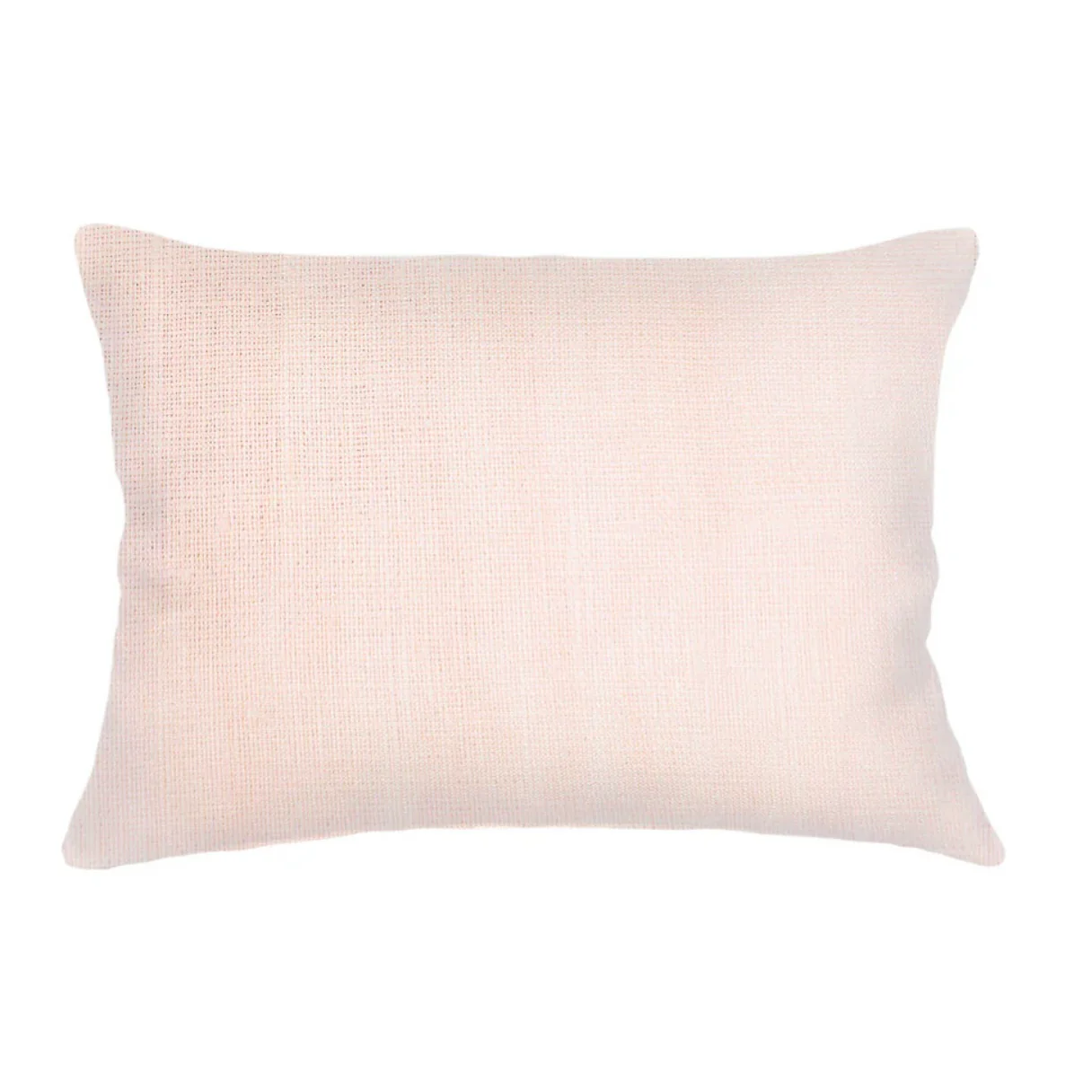 Anaya Home So Soft Linen Light Pink Dutch Euro Pillow 28x36 With Down Insert