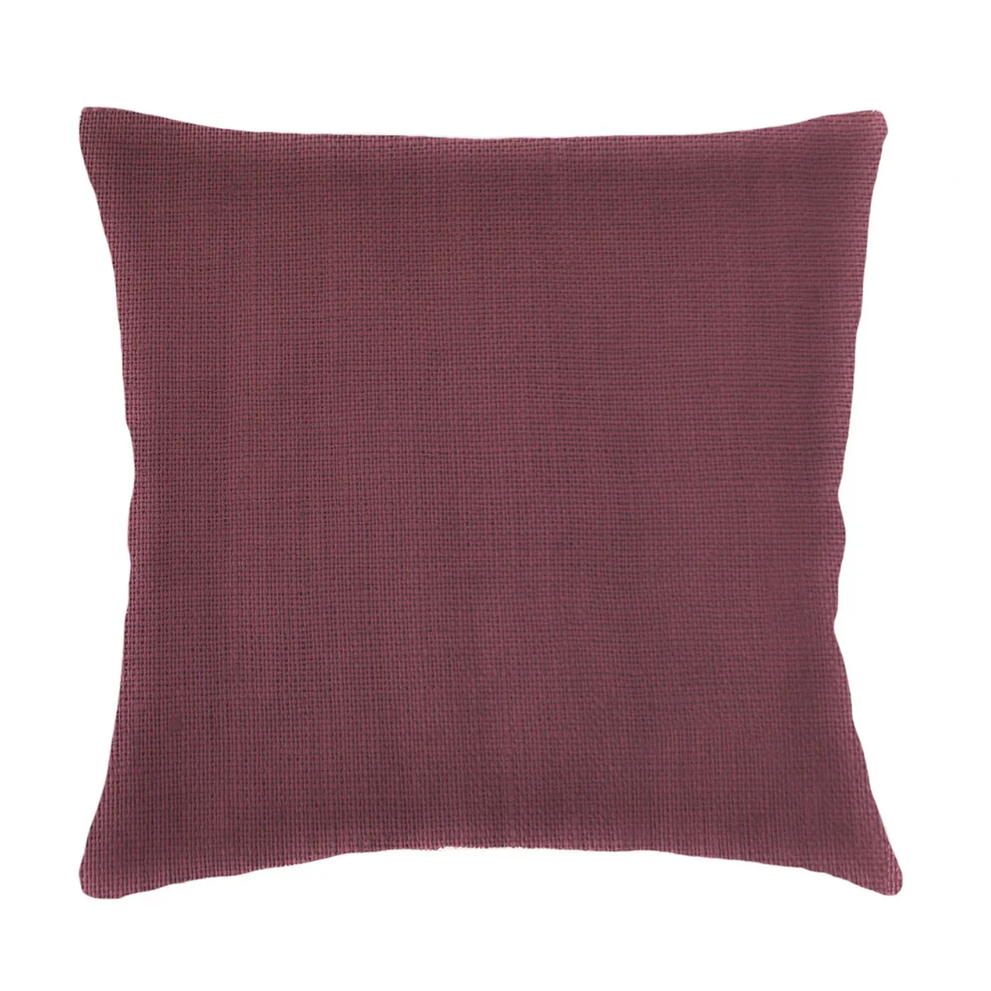Anaya Home So Soft Linen Maroon Euro Pillow 26x26 With Down Insert