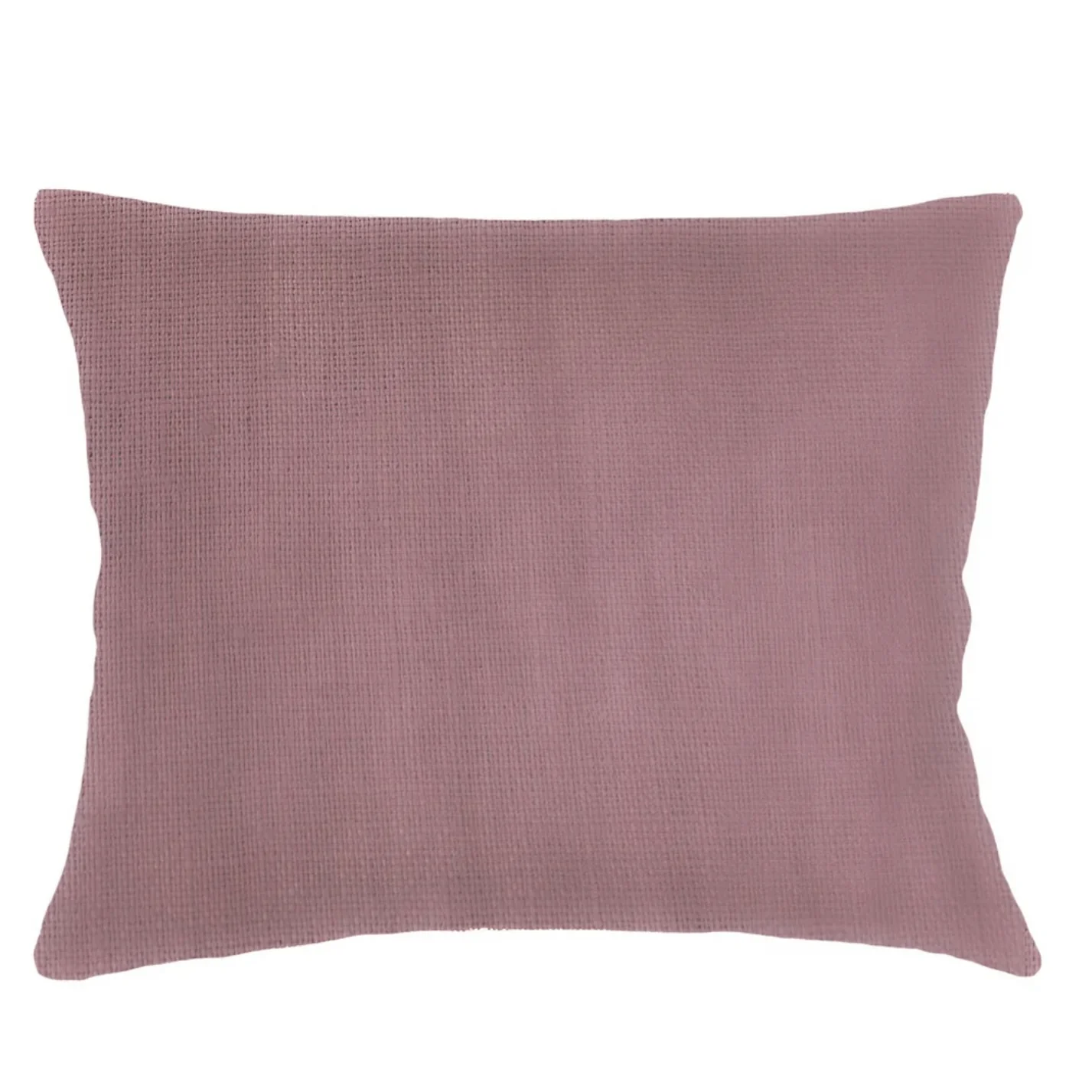 Anaya Home So Soft Linen Mauve Dutch Euro Pillow 28x36 With Down Insert