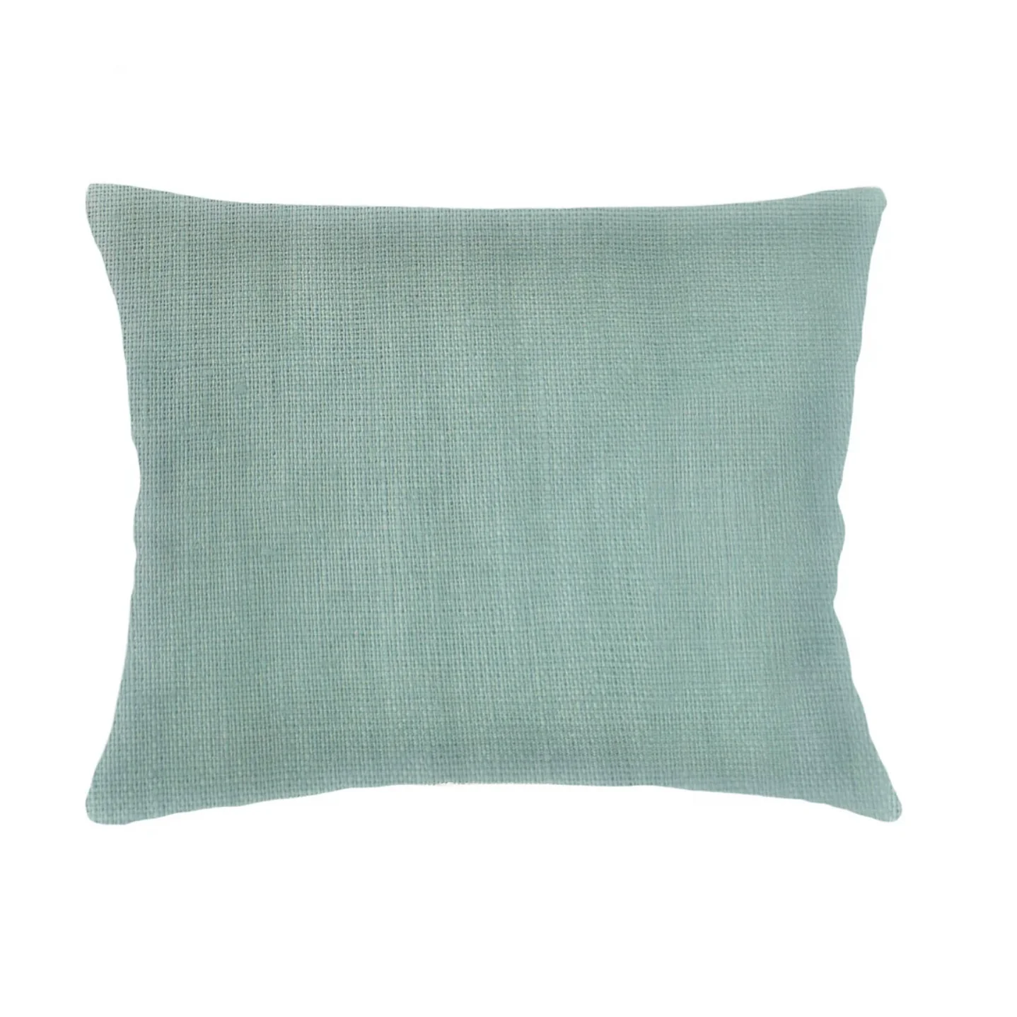 Anaya Home So Soft Linen Mint Green Dutch Euro Pillow 28x36 With Down Insert