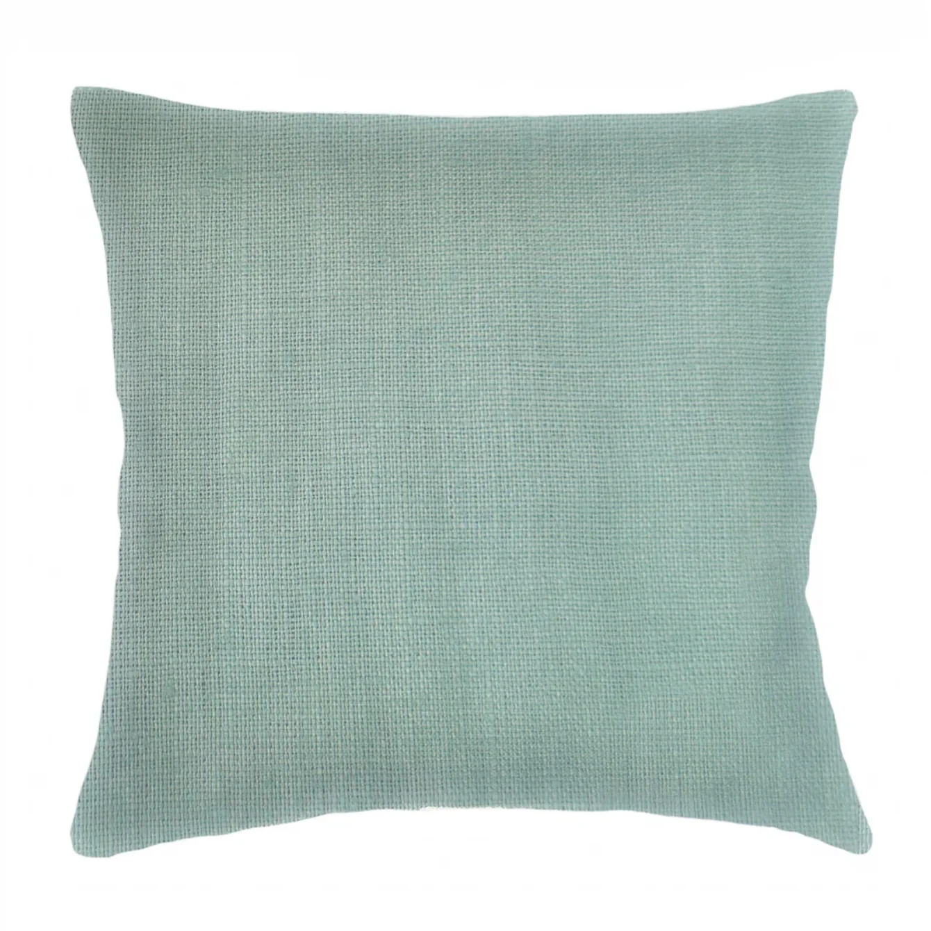 Anaya Home So Soft Linen Mint Green Pillow 20x20 With Down Insert