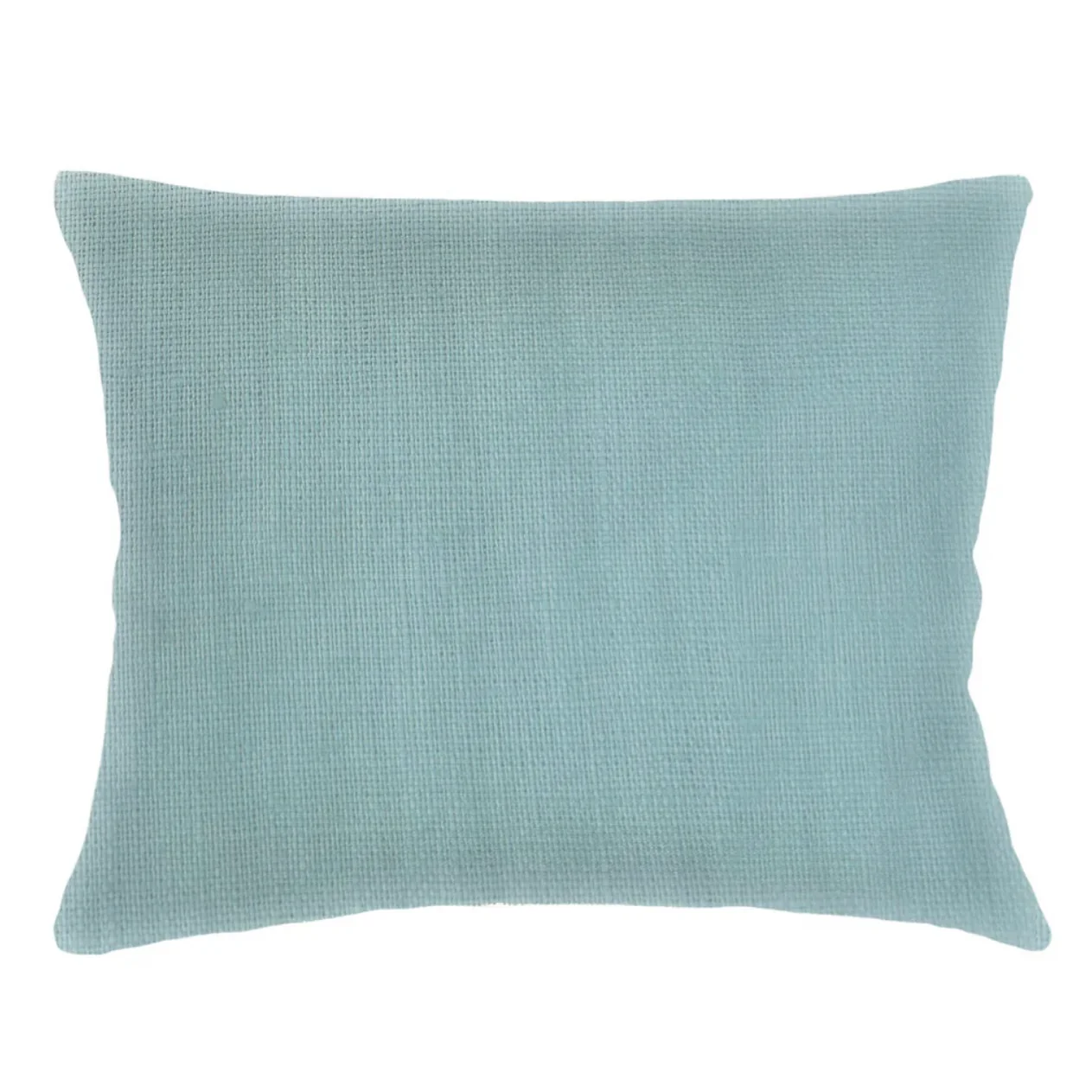 Anaya Home So Soft Linen Mist Blue Dutch Euro Pillow 28x36 With Down Insert