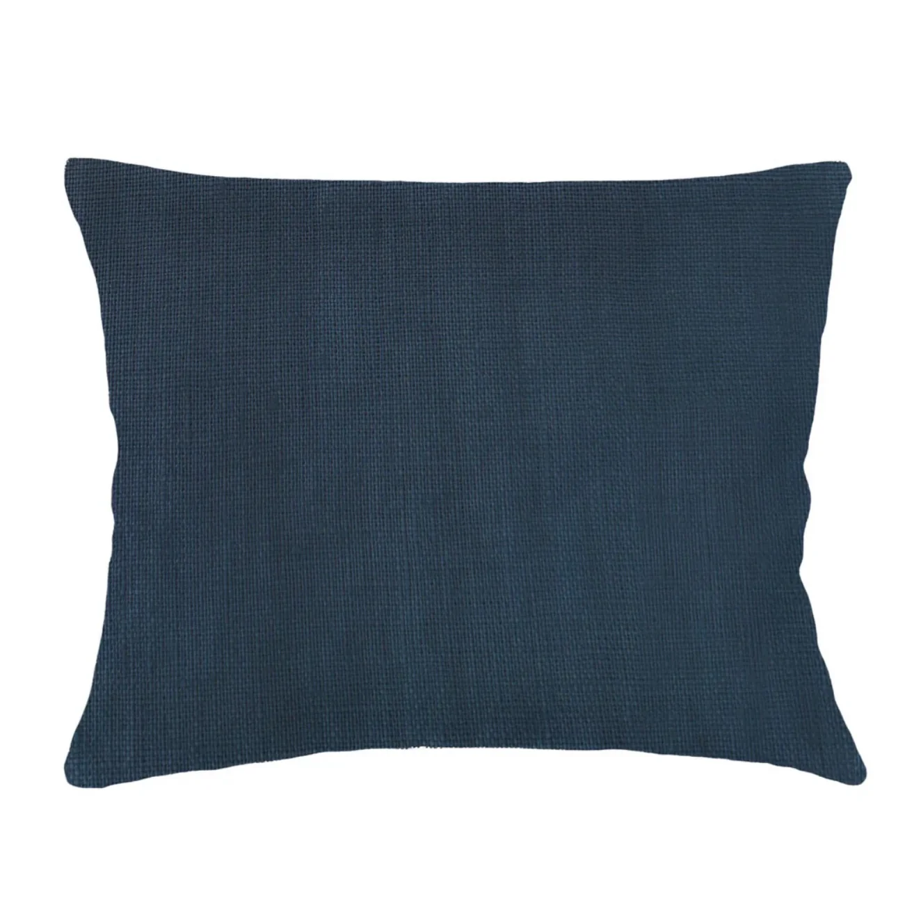 Anaya Home So Soft Linen Navy Dutch Euro Pillow 28x36 With Down Insert