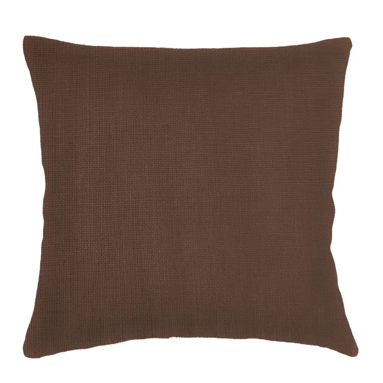 Anaya Home So Soft Linen Oak Brown Euro Pillow 26x26 With Down Insert