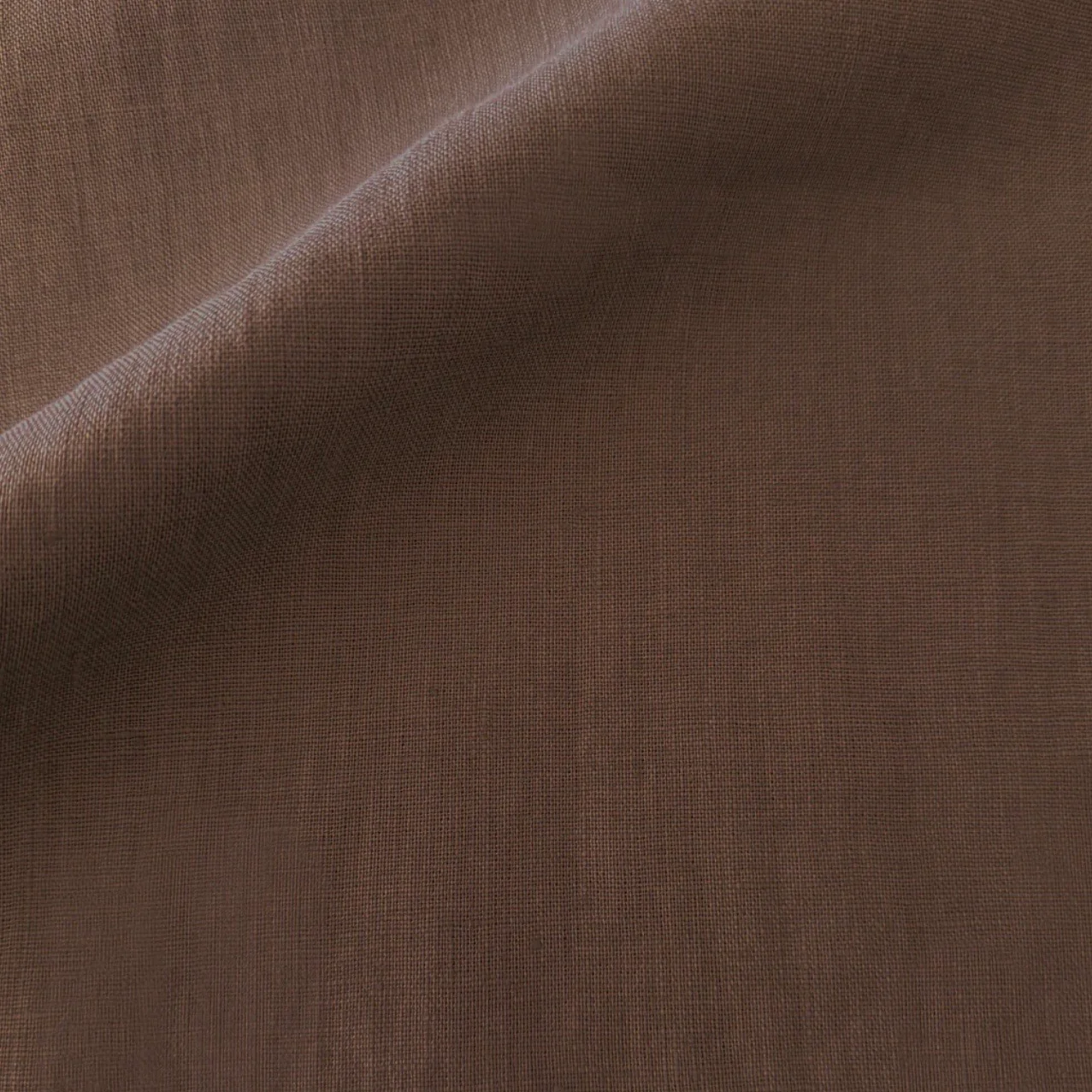 Anaya Home So Soft Linen Oak Brown Euro Pillow 26x26 With Down Insert - Image 2