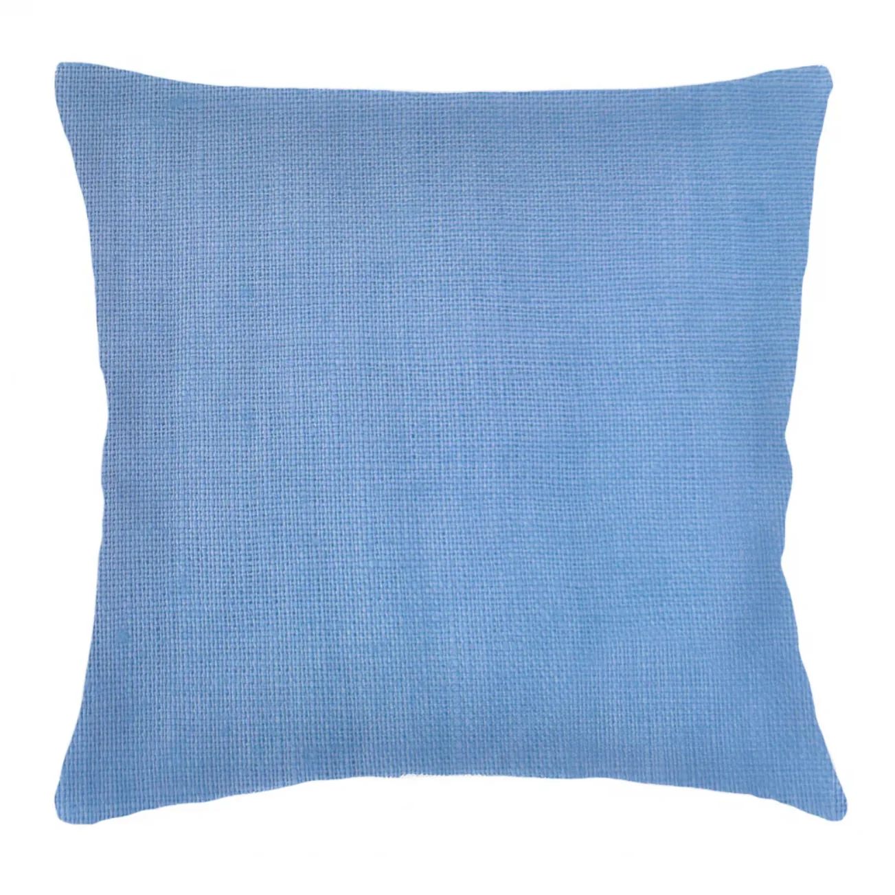 Anaya Home So Soft Linen Ocean Blue Euro Pillow 26x26 With Down Insert