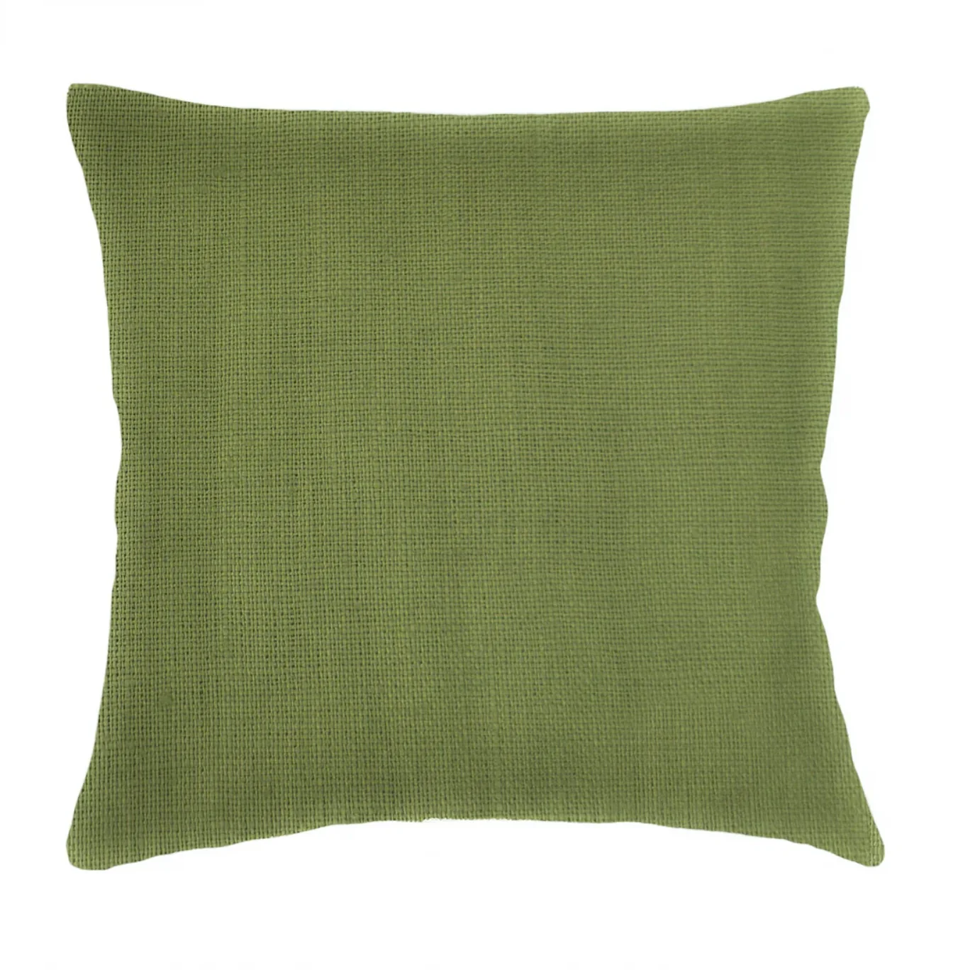 Anaya Home So Soft Linen Pure Green Euro Pillow 26x26 With Down Insert
