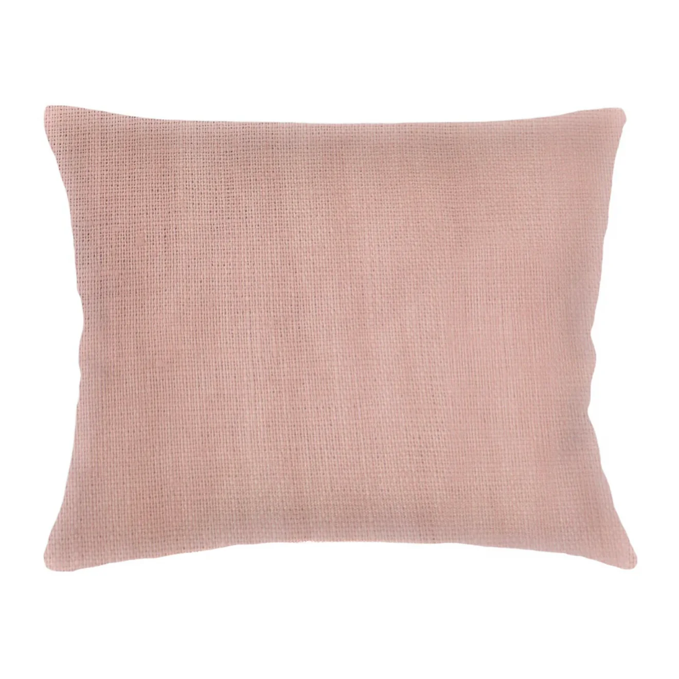 Anaya Home So Soft Linen Rose Pink Dutch Euro Pillow 28x36 With Down Insert