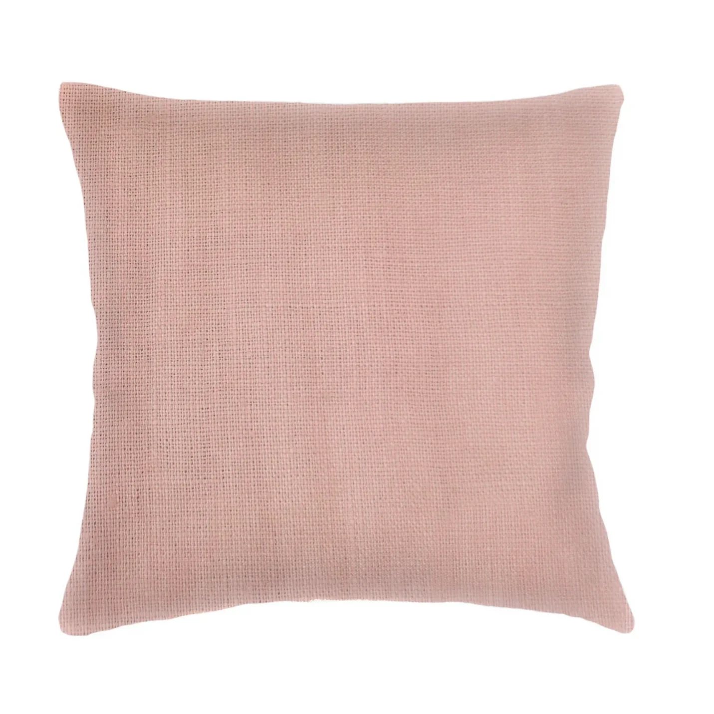 Anaya Home So Soft Linen Rose Pink Pillow 20x20 With Down Insert