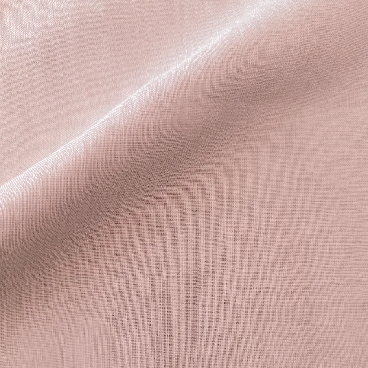 Anaya Home So Soft Linen Rose Pink Pillow 20x20 With Down Insert - Image 2