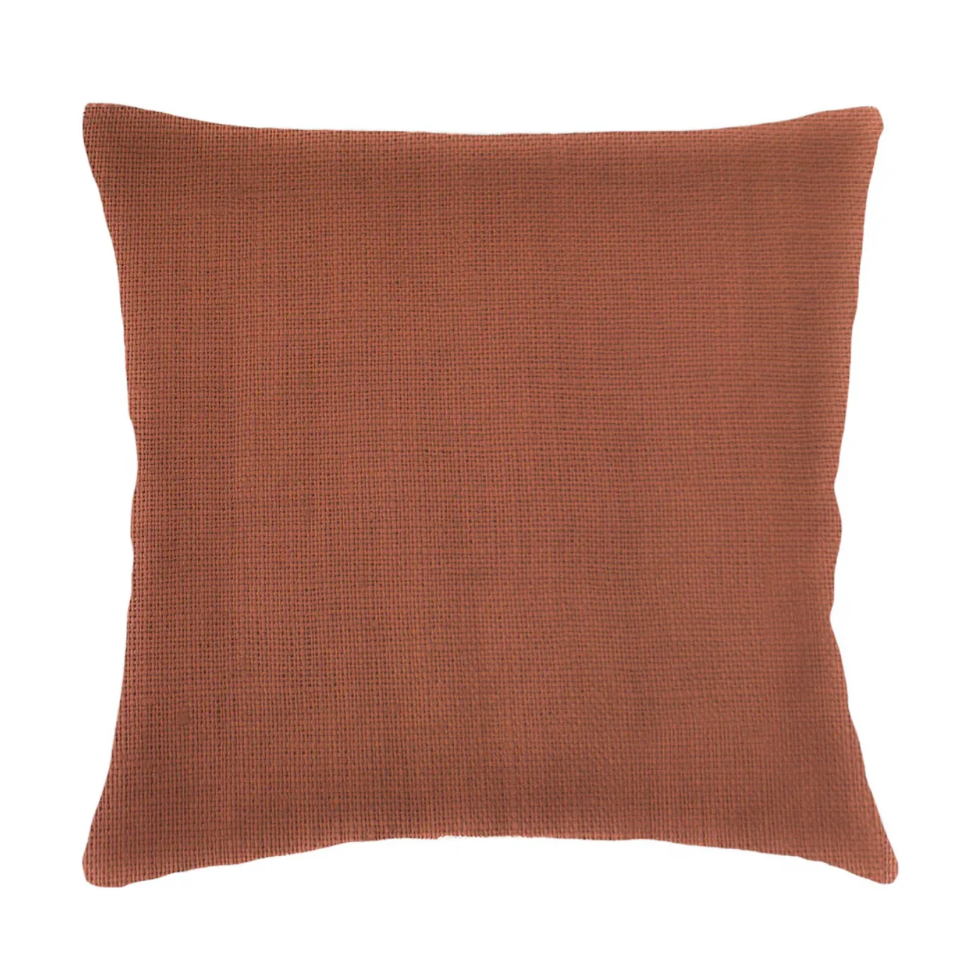 Anaya Home So Soft Linen Rustic Orange Dutch Euro Pillow 26 x26 With Down Insert