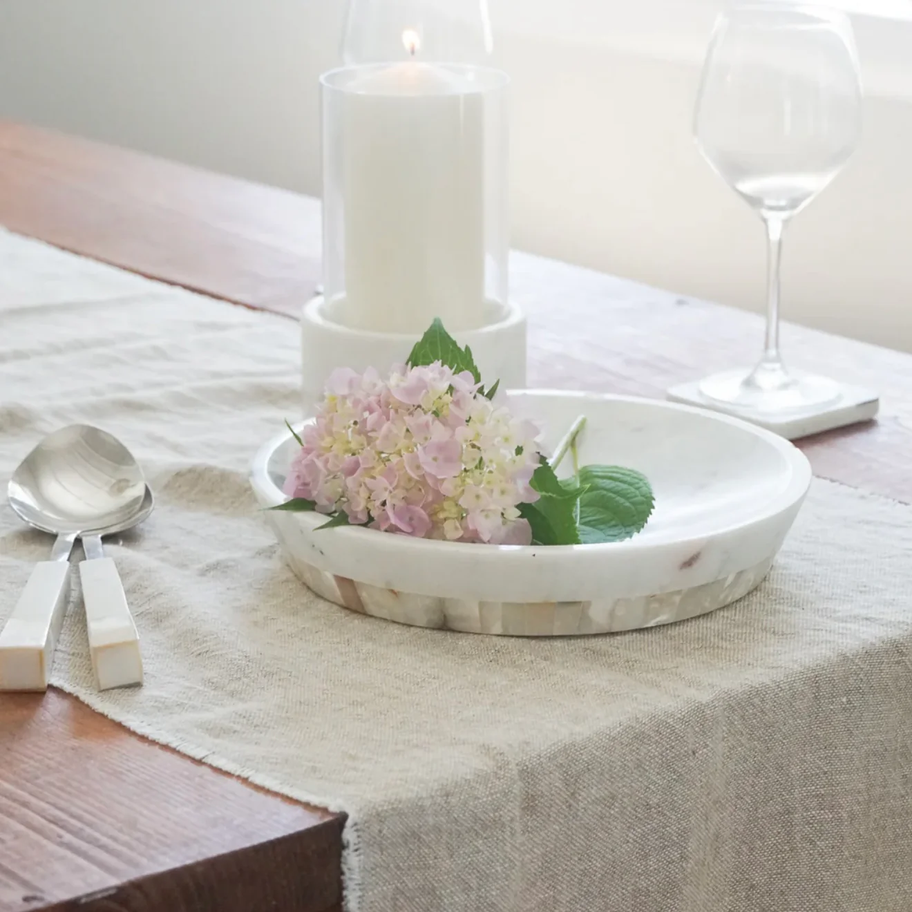 Anaya Home So Soft Linen White Table Runner ~ DREAMY BEDDING SALE ~ Limited Quantity - Image 6