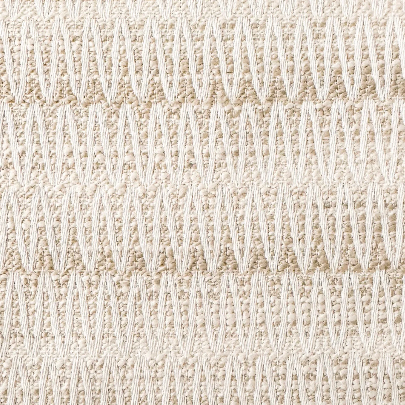 Anaya Home Summer Twist Beige Indoor Outdoor Table Runner - Image 6