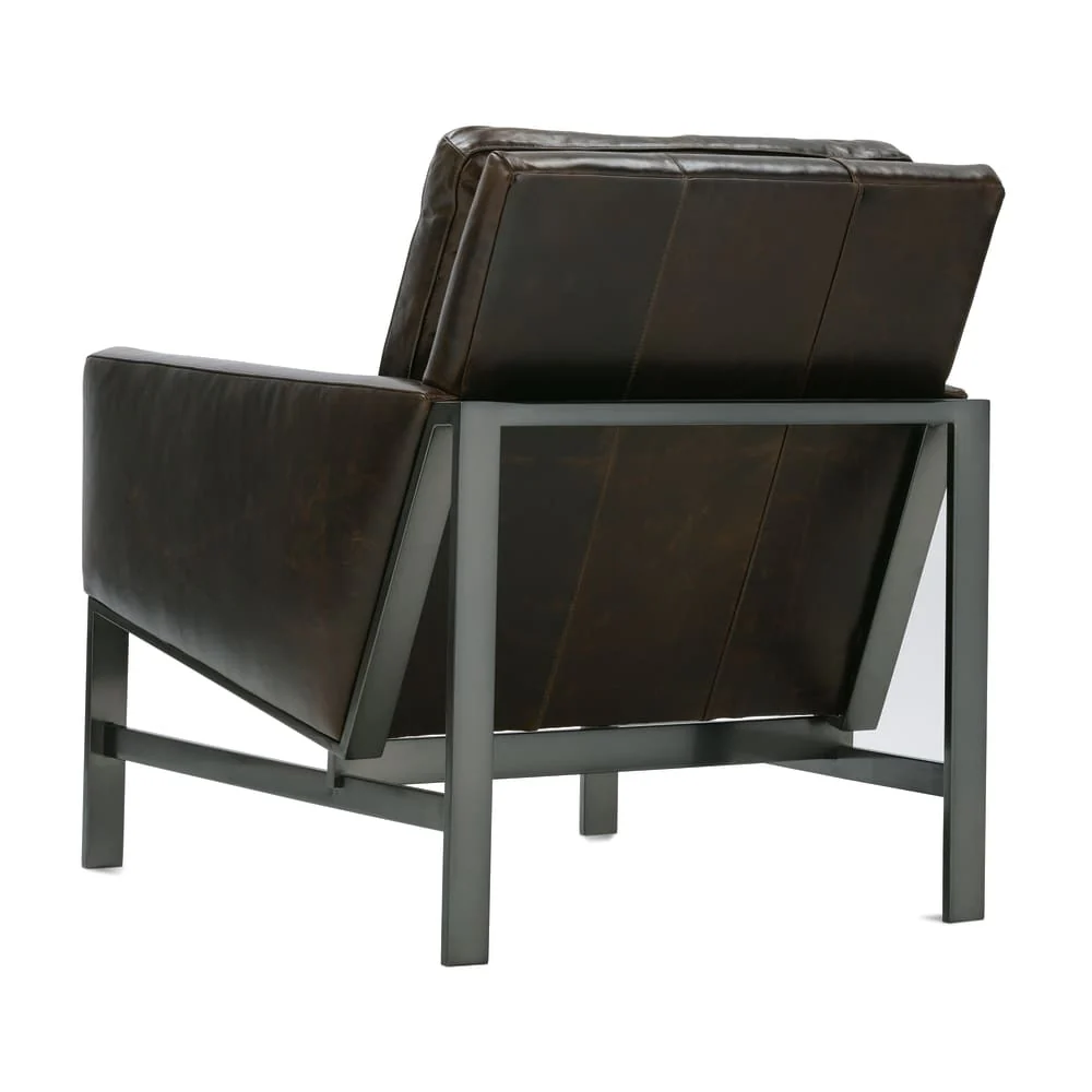 Rowe Furniture Atticus Leather Accent Chair ~ Available To Custom Order In All Leathers - Image 5