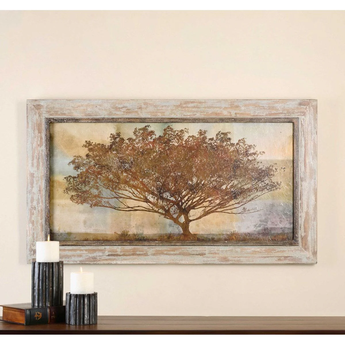 Uttermost Autumn Radiance Marula Tree Sepia Oil Reproduction - Image 2