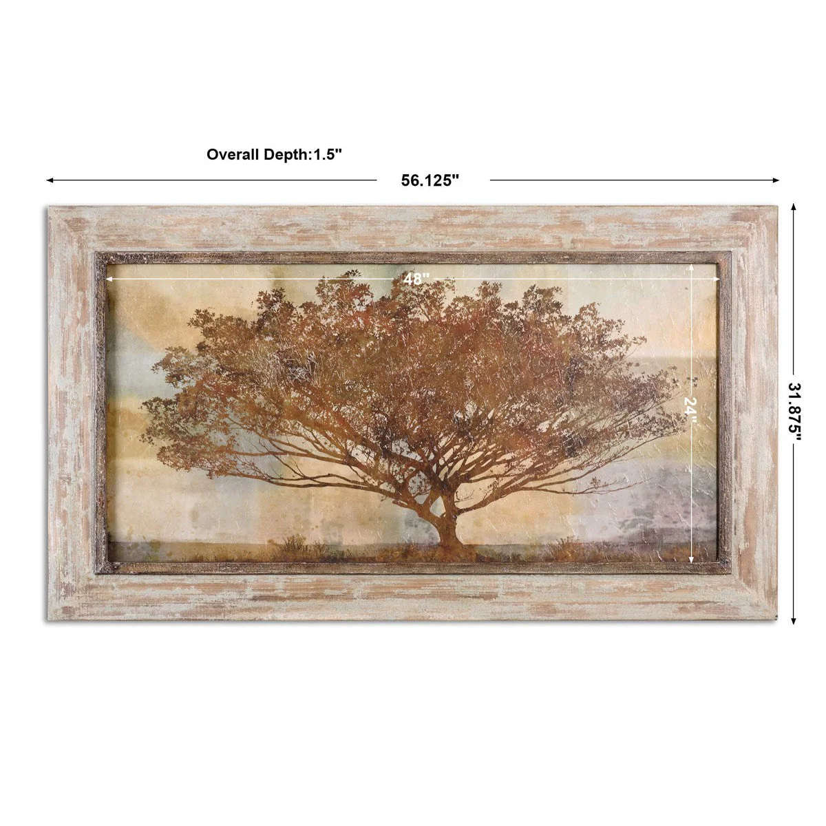 Uttermost Autumn Radiance Marula Tree Sepia Oil Reproduction - Image 3