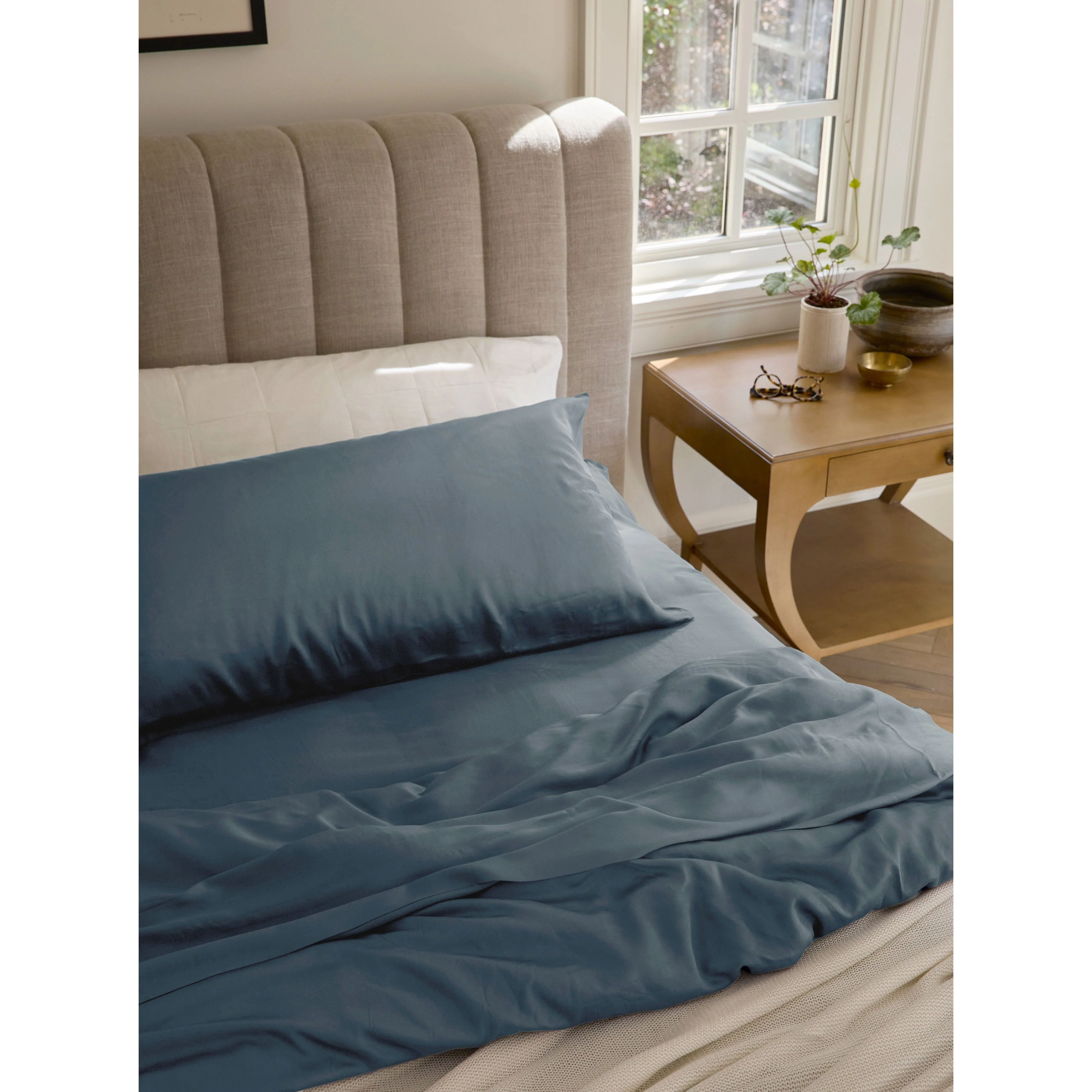 Cozy Earth Bamboo Flat Sheet Available in Queen and King Sizes - Image 40