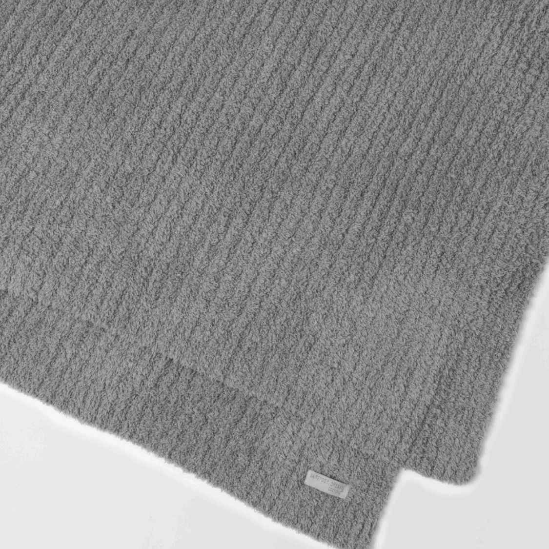 Barefoot Dreams CozyChic Eucalyptus Ribbed Bed Blanket Available in Queen and King Sizes - Image 2