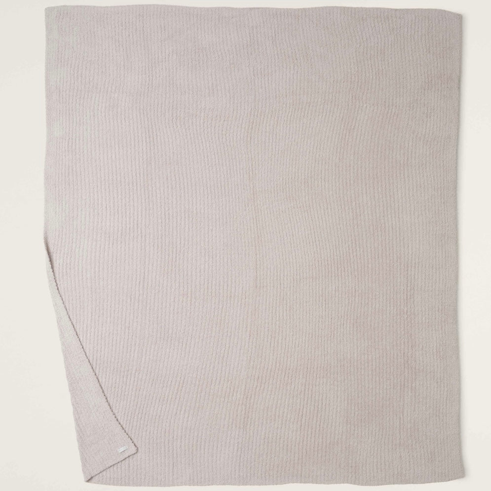 Barefoot Dreams CozyChic Stone Ribbed Bed Blanket Available in Queen and King Sizes - Image 2