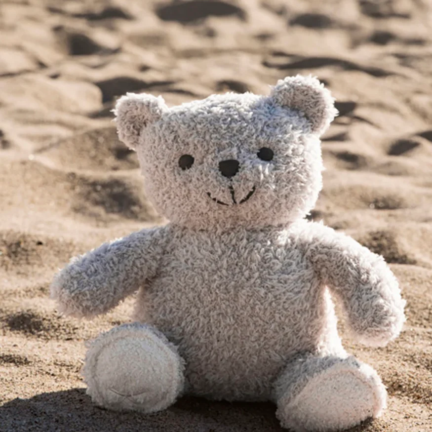 Barefoot Dreams CozyChic Bear Buddie Baby Plushie - Image 4