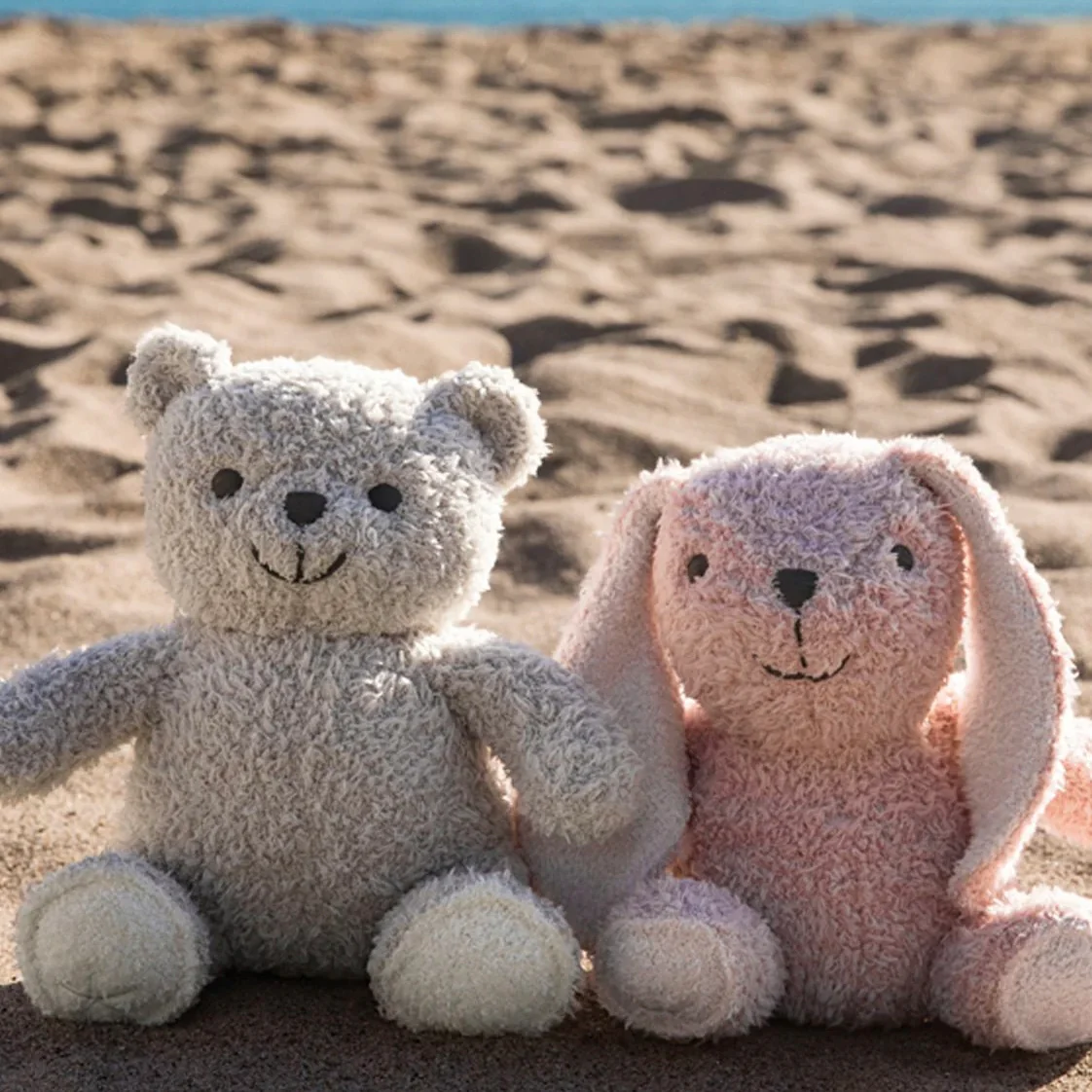 Barefoot Dreams CozyChic Bear Buddie Baby Plushie - Image 5