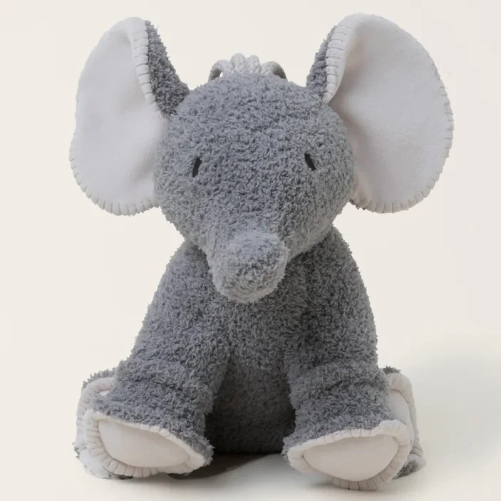 Barefoot Dreams CozyChic Elephant Buddie Baby Plushie